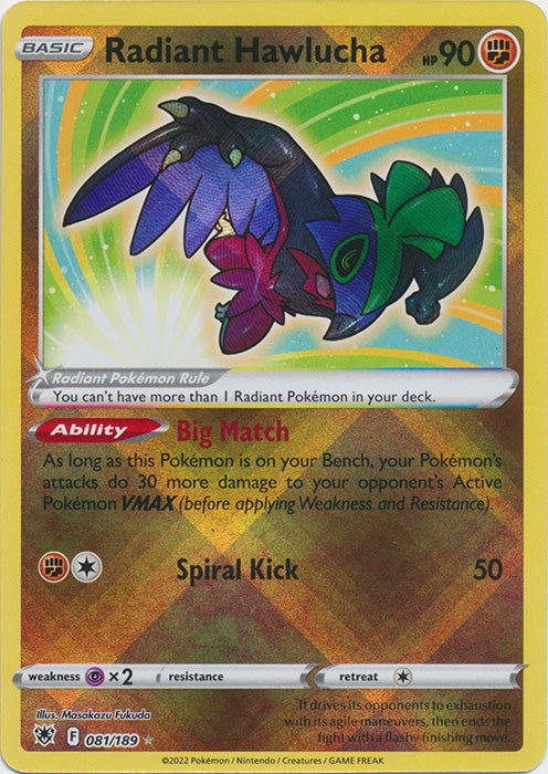 Radiant Hawlucha - 081/189