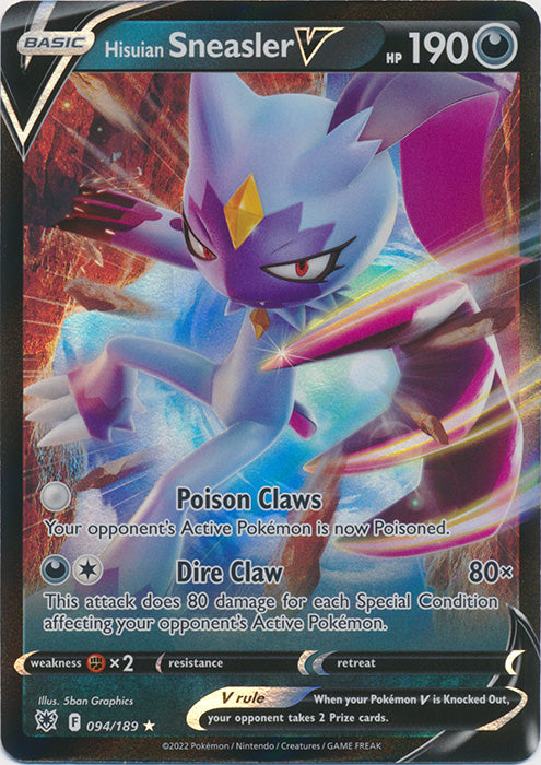 Hisuian Sneasler V - 094/189