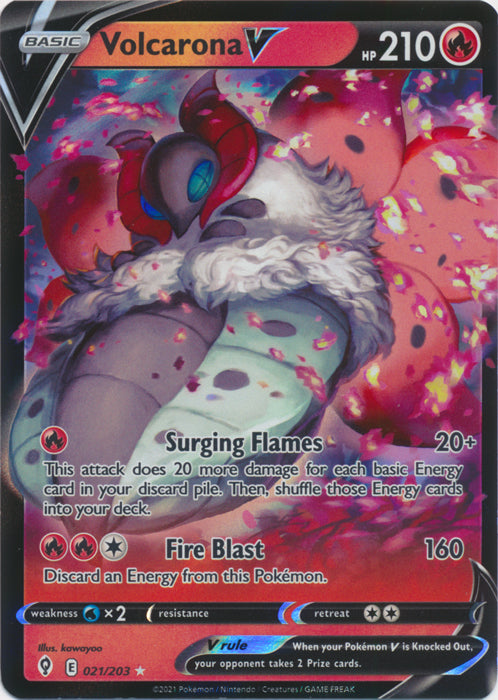Volcarona V - 021/203