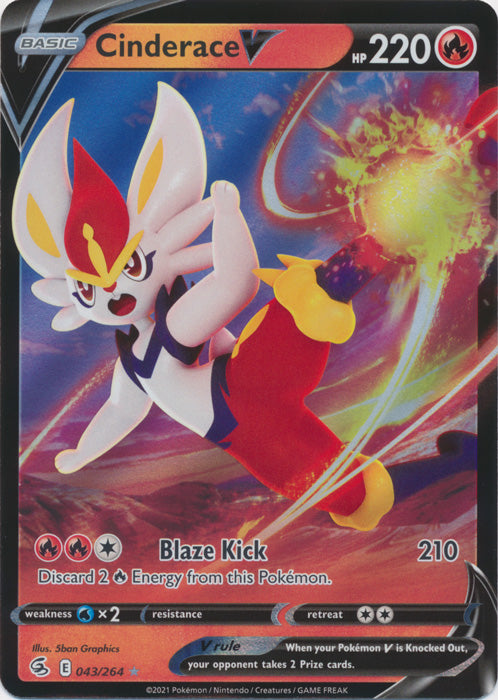 Cinderace V - 043/264