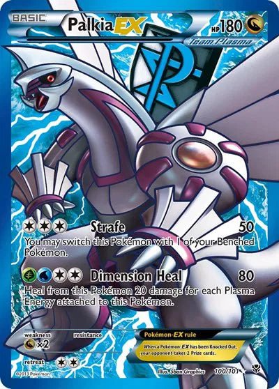 Plasma Blast Palkia Ex 100 - LP by PlayVault on MYNTED