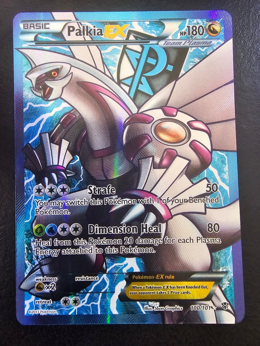 Plasma Blast Palkia Ex 100 - LP by PlayVault on MYNTED