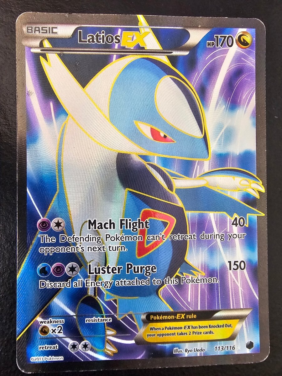 Plasma Freeze Latios Ex 113 - HP - DMG by PlayVault on MYNTED