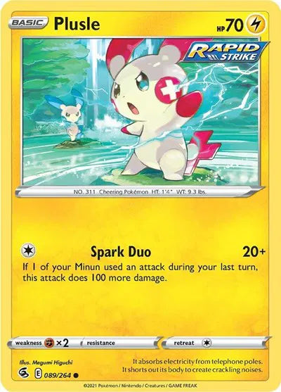 Plusle - 089/264 - Normal