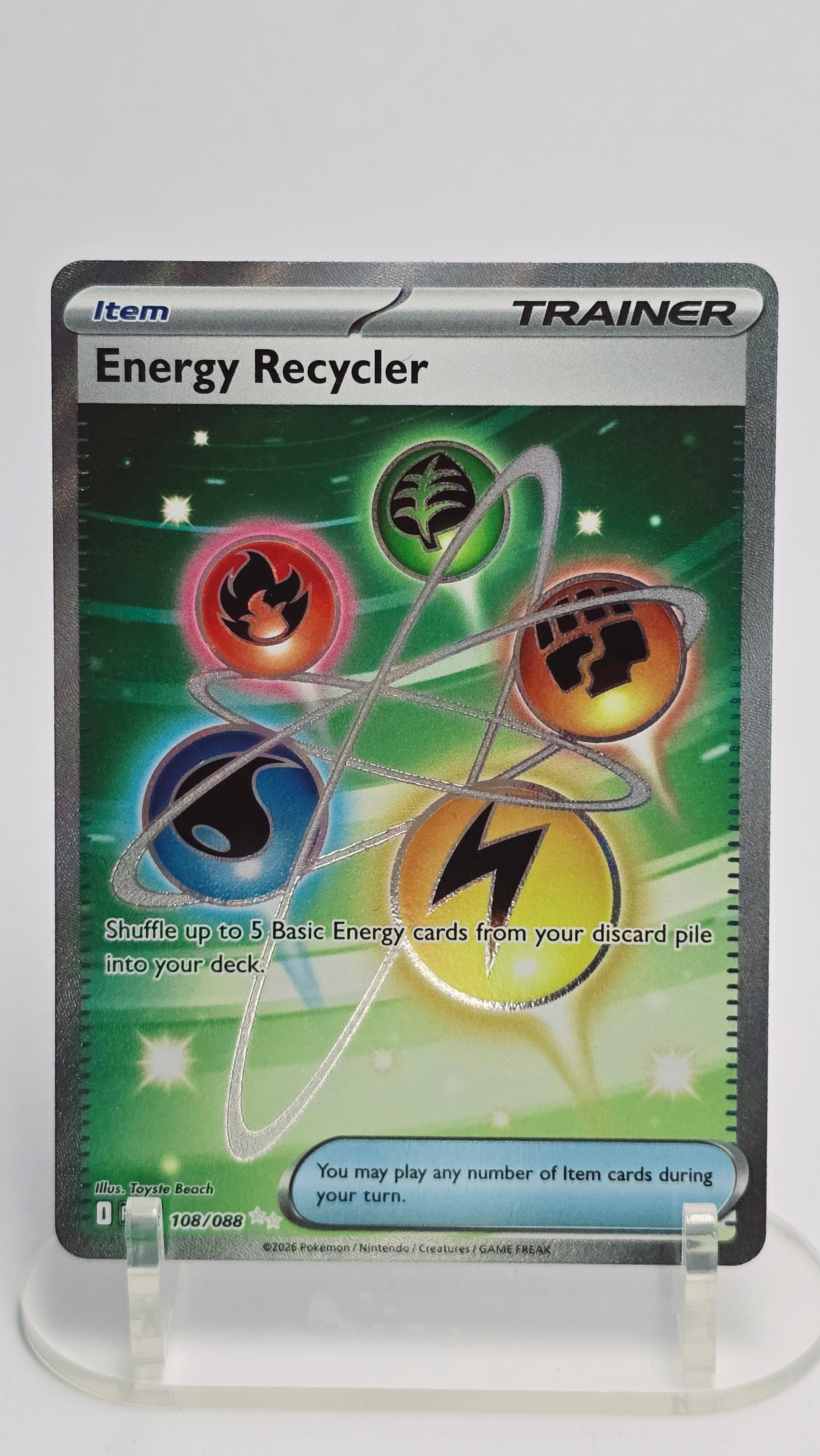 Energy Recycler - Perfect Order - UR 108/088 - English