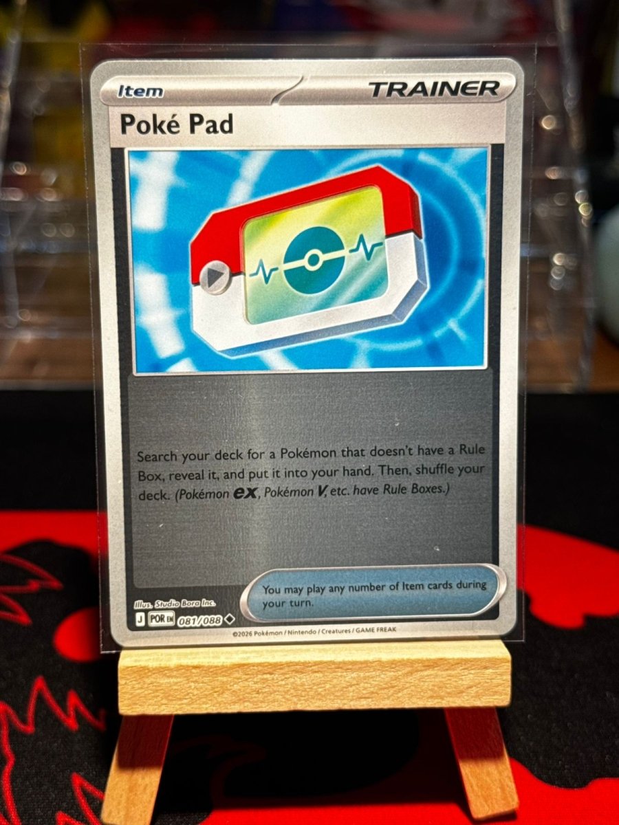Poke Pad Reverse Holofoil Uncommon 081/088 by Pokedaddy on MYNTED