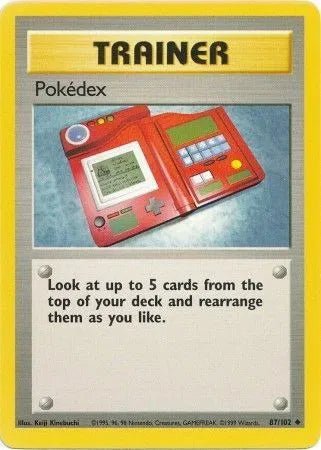 Pokedex - 87/102 - Base Set (Unlimited) by The Archive Stop on MYNTED