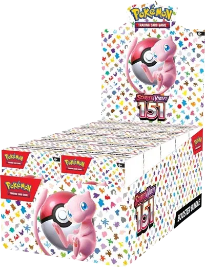 Pokemon 151 Booster Bundle Display by Light Collectibles on MYNTED