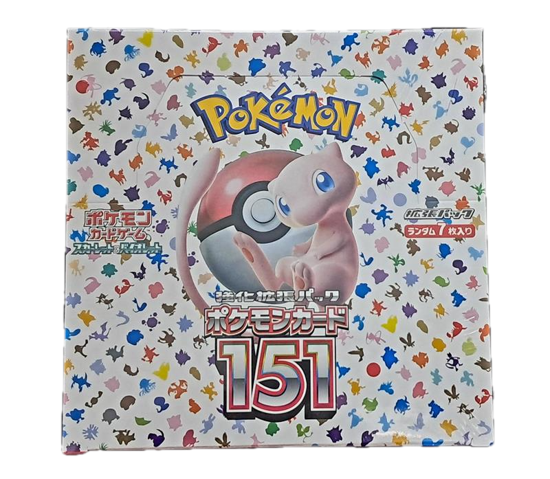 Pokémon 151 Japanese Booster Box by PokéShop on MYNTED