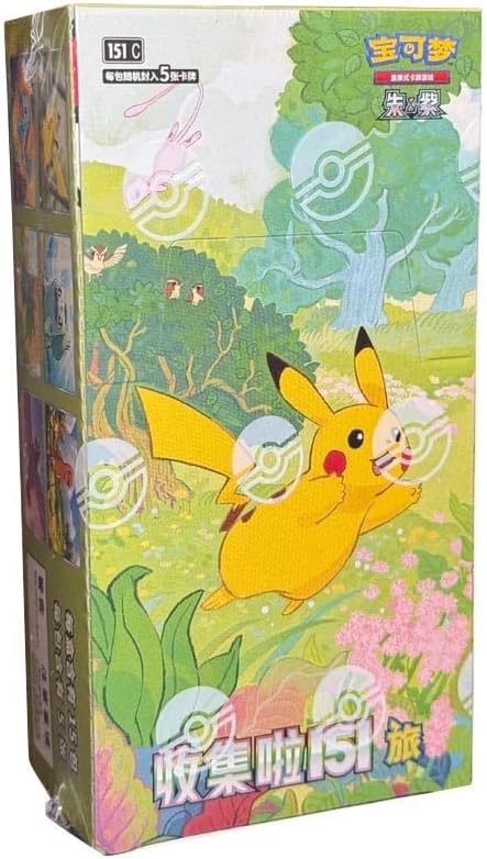 Pokémon 151 Journey Slim Booster Box - Chinese by PlayVault on MYNTED