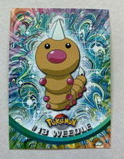Pokemon 1999 Topps Weedle 13 by Birdcyd on MYNTED