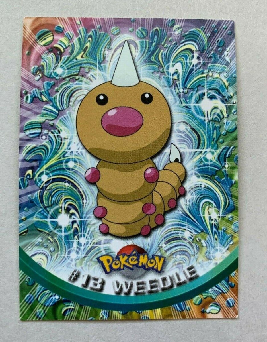 Pokemon 1999 Topps Weedle 13 by Birdcyd on MYNTED