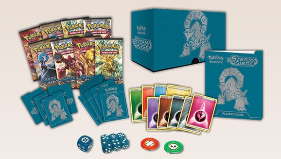 Pokémon 2016 XY Steam Siege Elite Trainer Box - Excellent Condition (with high quality acrylic) by Schmutzfink TCG on MYNTED