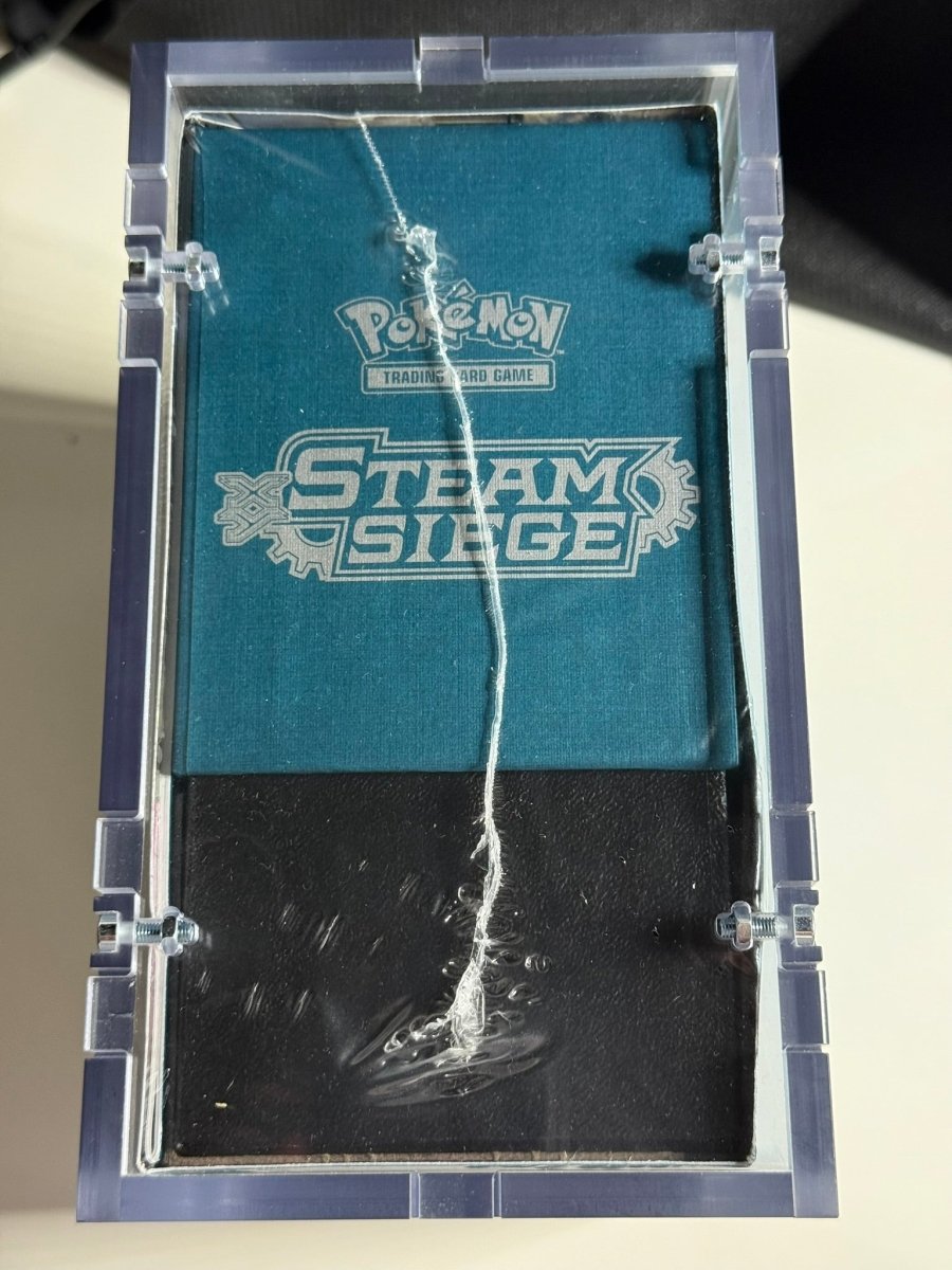 Pokémon 2016 XY Steam Siege Elite Trainer Box - Excellent Condition (with high quality acrylic) by Schmutzfink TCG on MYNTED