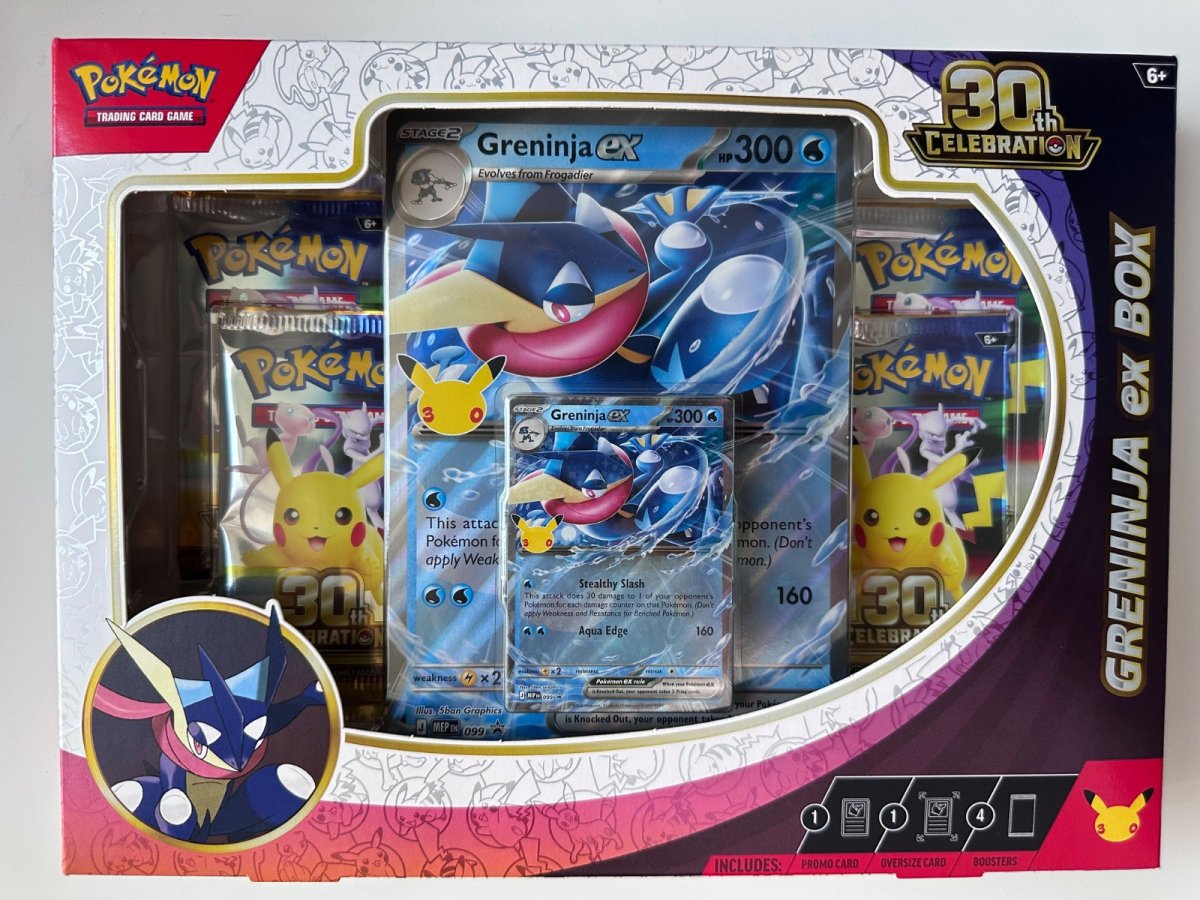 Pokemon 30th Anniversary Greninja Ex Box by Rained TCG on MYNTED