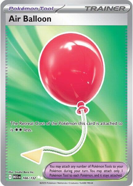 Pokémon Air Balloon 166/132 - Ultra Rare - Mega Evolution (MEG) by TCGDON on MYNTED