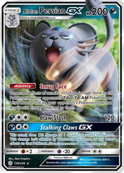 Pokemon Alolan Persian GX Ultra Rare 129/236 by Trucial Coast Games on MYNTED