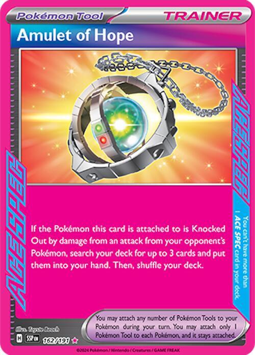 Pokemon - Amulet of Hope - SV08: Surging Sparks (SSP) A - Spec by TCGDON on MYNTED