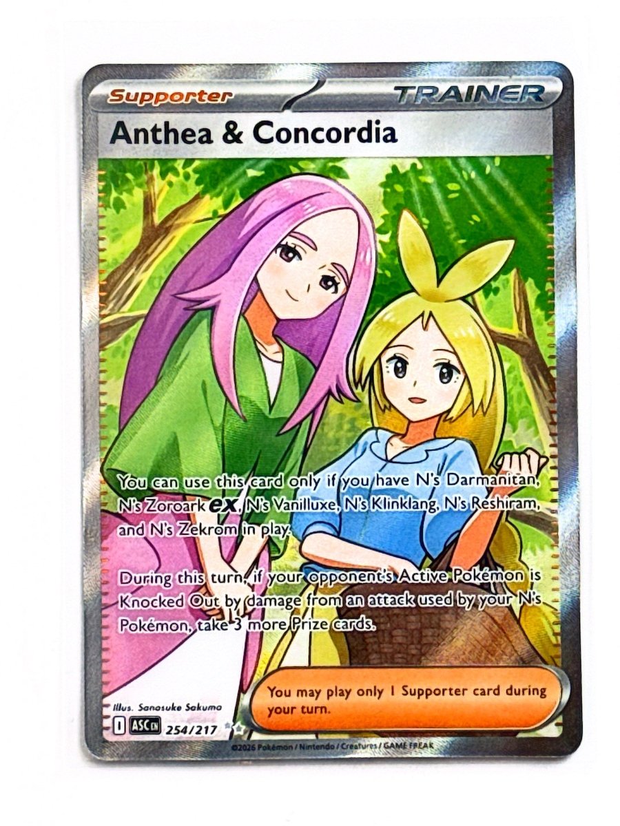 Pokemon - Anthea & Concordia - 254/217 - ME: Ascended Heroes (ASC) by TCGDON on MYNTED
