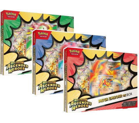 Pokemon Ascended Heroes EX Box Random Art (1 Set) by BrickMak on MYNTED