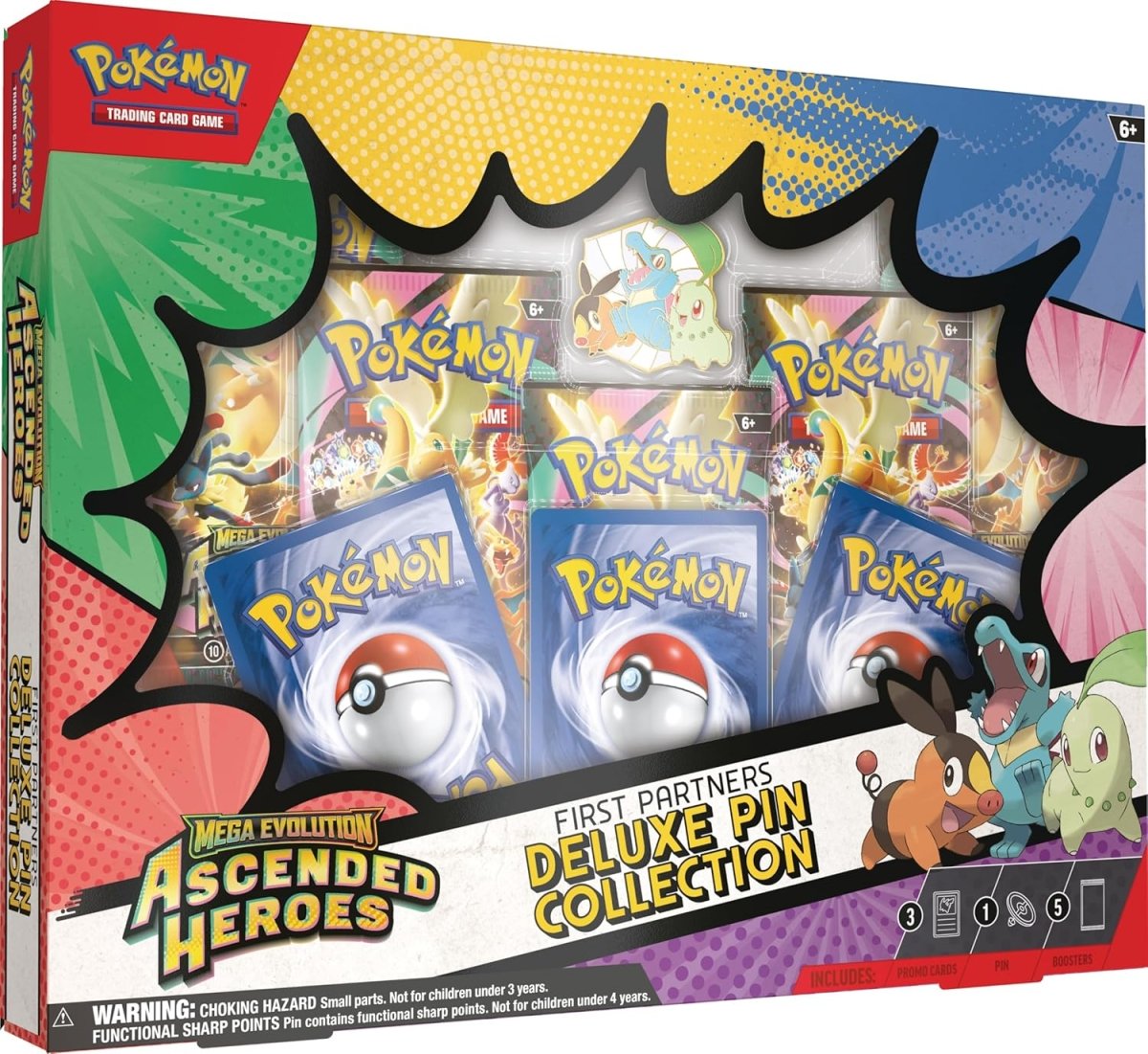 Pokemon Ascended Heroes First Partners Deluxe Pin Collection by BrickMak on MYNTED