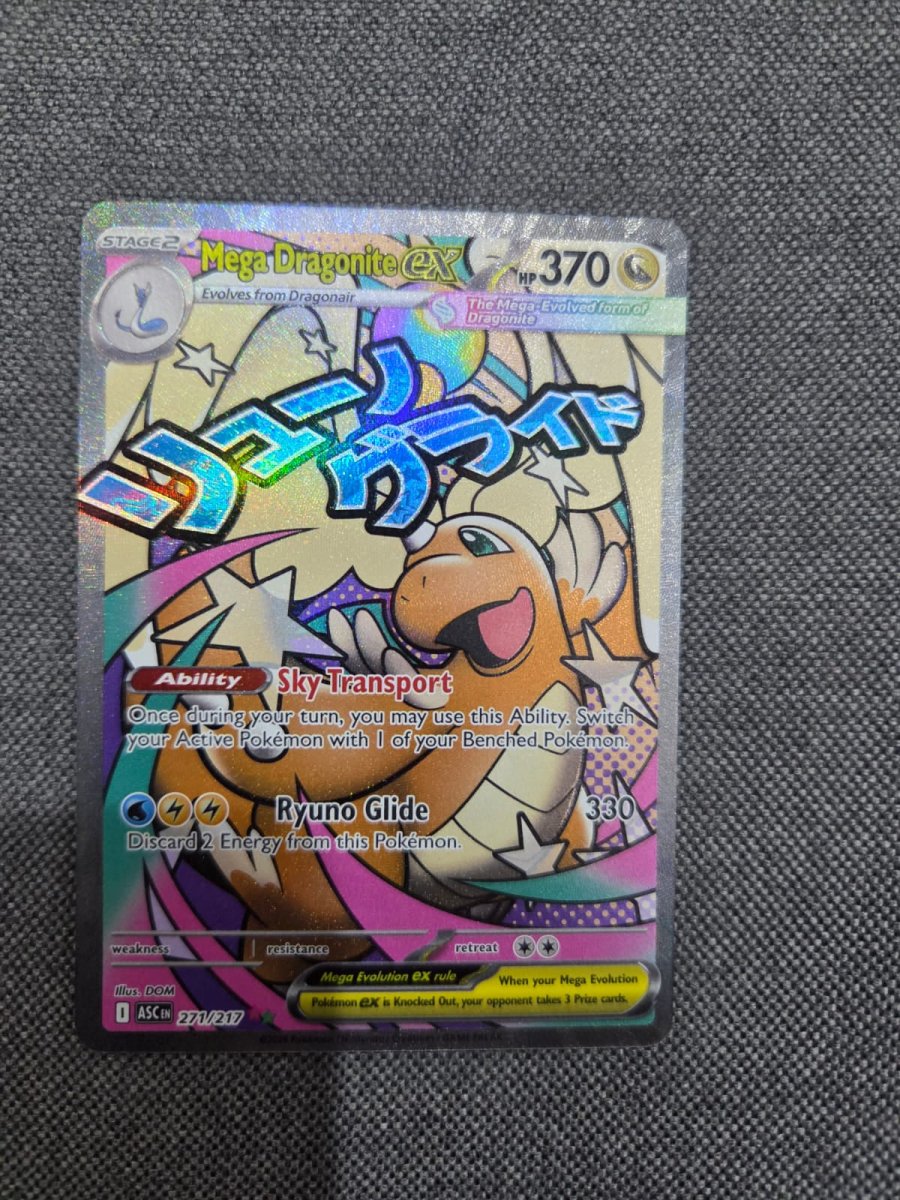 Pokemon Ascended Heroes Mega Dragonite ex Mega Attack Rare 271 by Apex Cards on MYNTED