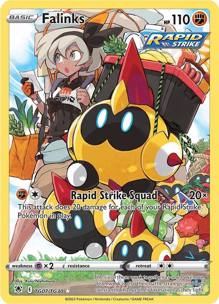 Pokemon Astral Radiance Falinks Trainer Gallery TG07 by Apex Cards on MYNTED
