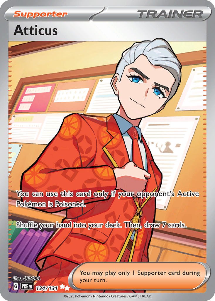 Pokémon Atticus 134 Ultra Rare by Schmutzfink TCG on MYNTED