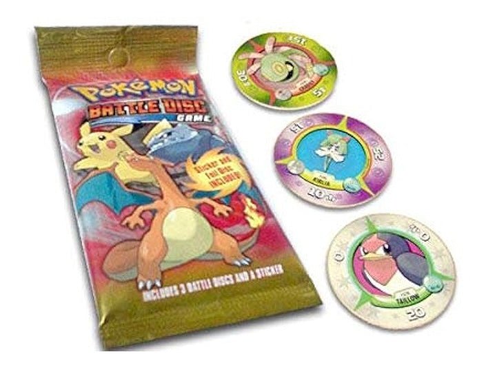 Pokemon - Battle Discs Pack (1 Pack) (Random Design) by TCGDON on MYNTED
