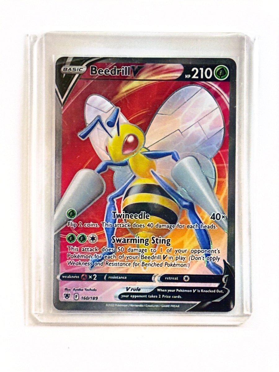 Pokemon - Beedrill V (Full Art) - SWSH10: Astral Radiance (SWSH10) by TCGDON on MYNTED