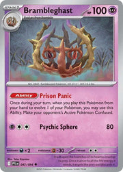 Pokemon - Brambleghast - ME02: Phantasmal Flames (PFL) by TCGDON on MYNTED