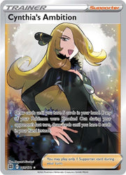Pokemon Brilliant Stars Cynthia's Ambition Full Art 169 by Apex Cards on MYNTED