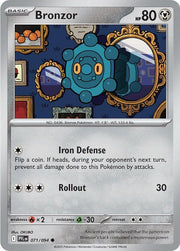Pokemon - Bronzor - ME02: Phantasmal Flames (PFL) by TCGDON on MYNTED