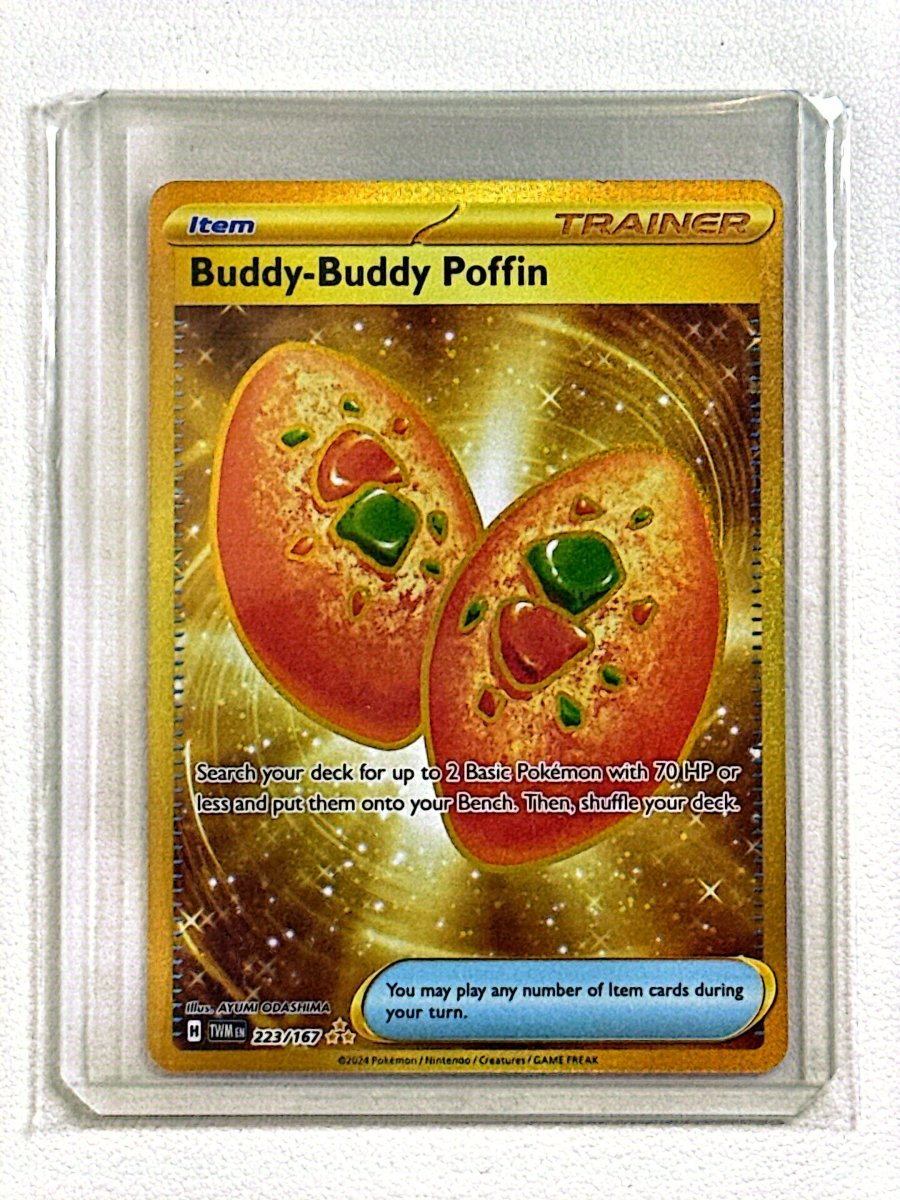 Pokémon Buddy - Buddy Poffin 223/167 - Hyper Rare - Twilight Masquerade (TWM) by TCGDON on MYNTED