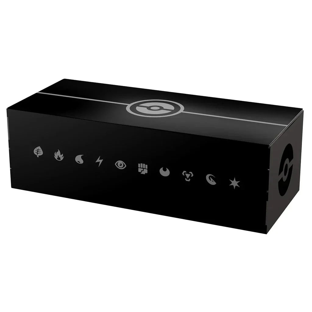 Pokemon Card Game TCG Long Card Box Black - Official Pokemon Company by Poké Zen DXB on MYNTED
