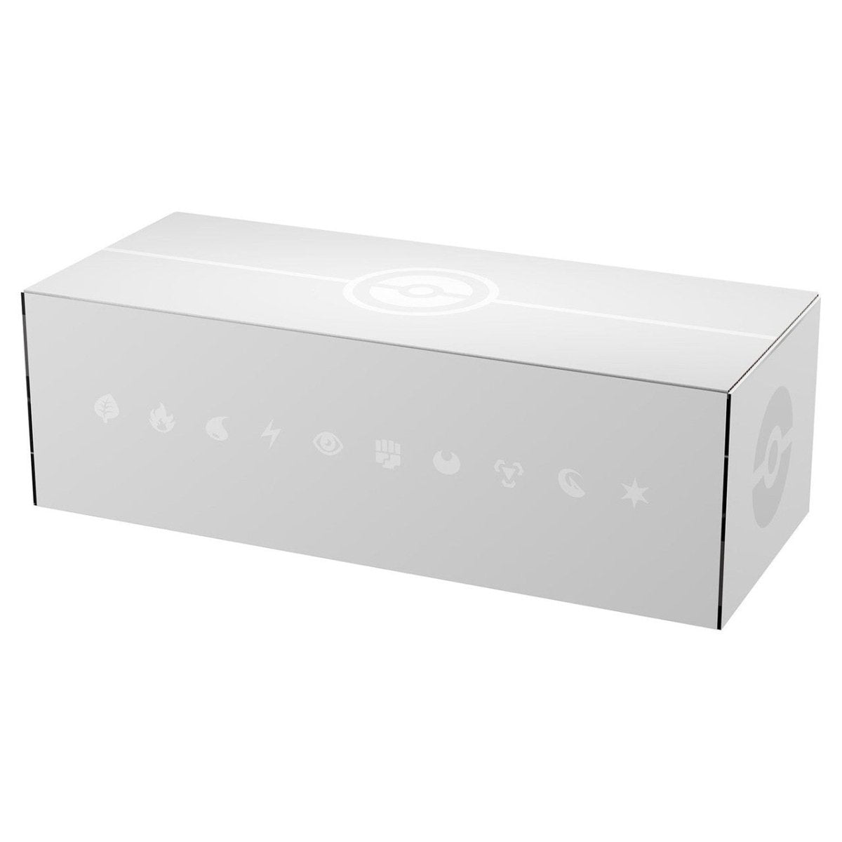 Pokemon Card Game TCG Long Card Box Grey - POKEMON CENTER ORIGINAL by Poké Zen DXB on MYNTED