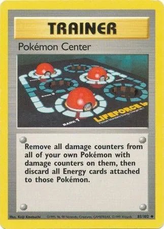 Pokemon Center - 85/102 - Base Set (Unlimited) - MP by The Archive Stop on MYNTED