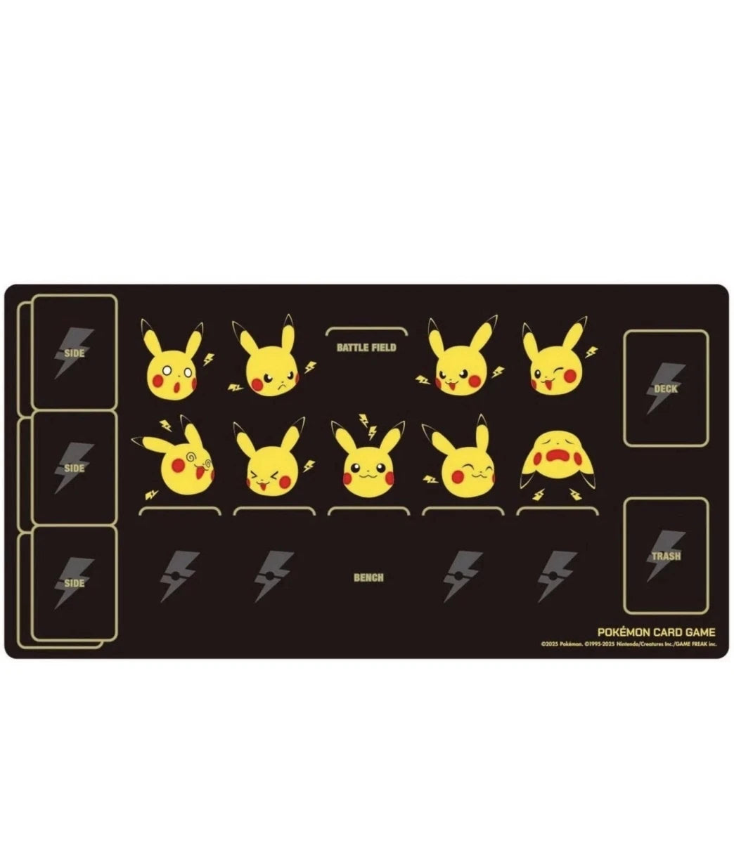 POKEMON CENTER JAPAN PIKACHU & THUNDER RUBBER PLAYMAT LIGHTNING by Marnie’s TCG on MYNTED