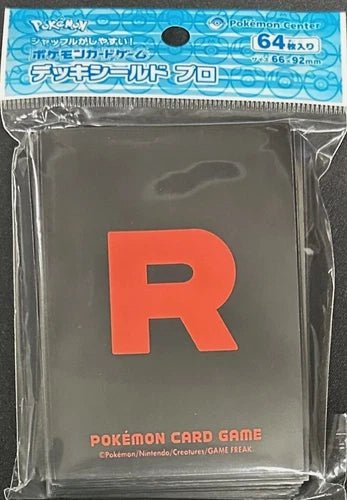 Pokemon Center Official Sleeves 64 ct Team Rocket by Marnie’s TCG on MYNTED