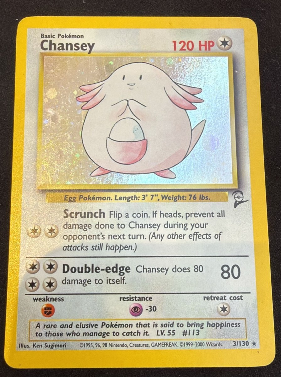 Pokemon Chansey Holo Rare 3 by Trucial Coast Games on MYNTED