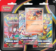 Pokemon Chaos Rising 3 Pack Blister by BrickMak on MYNTED