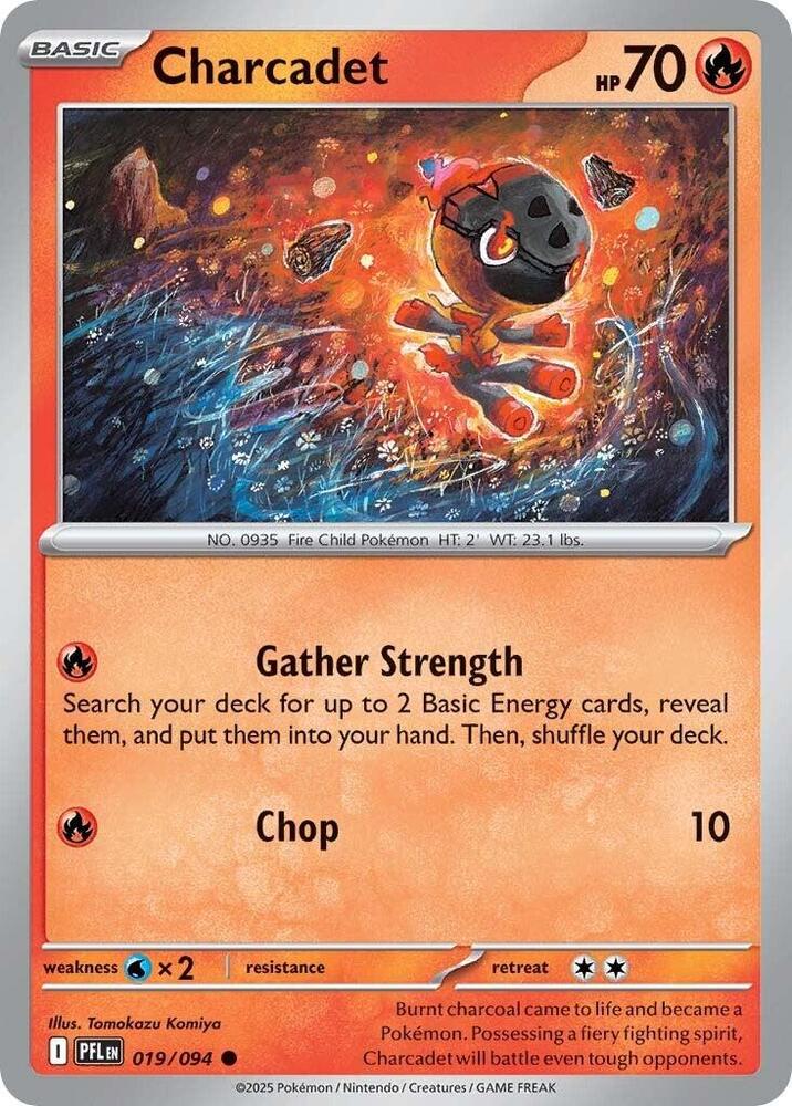 Pokemon - Charcadet - ME02: Phantasmal Flames (PFL) by TCGDON on MYNTED