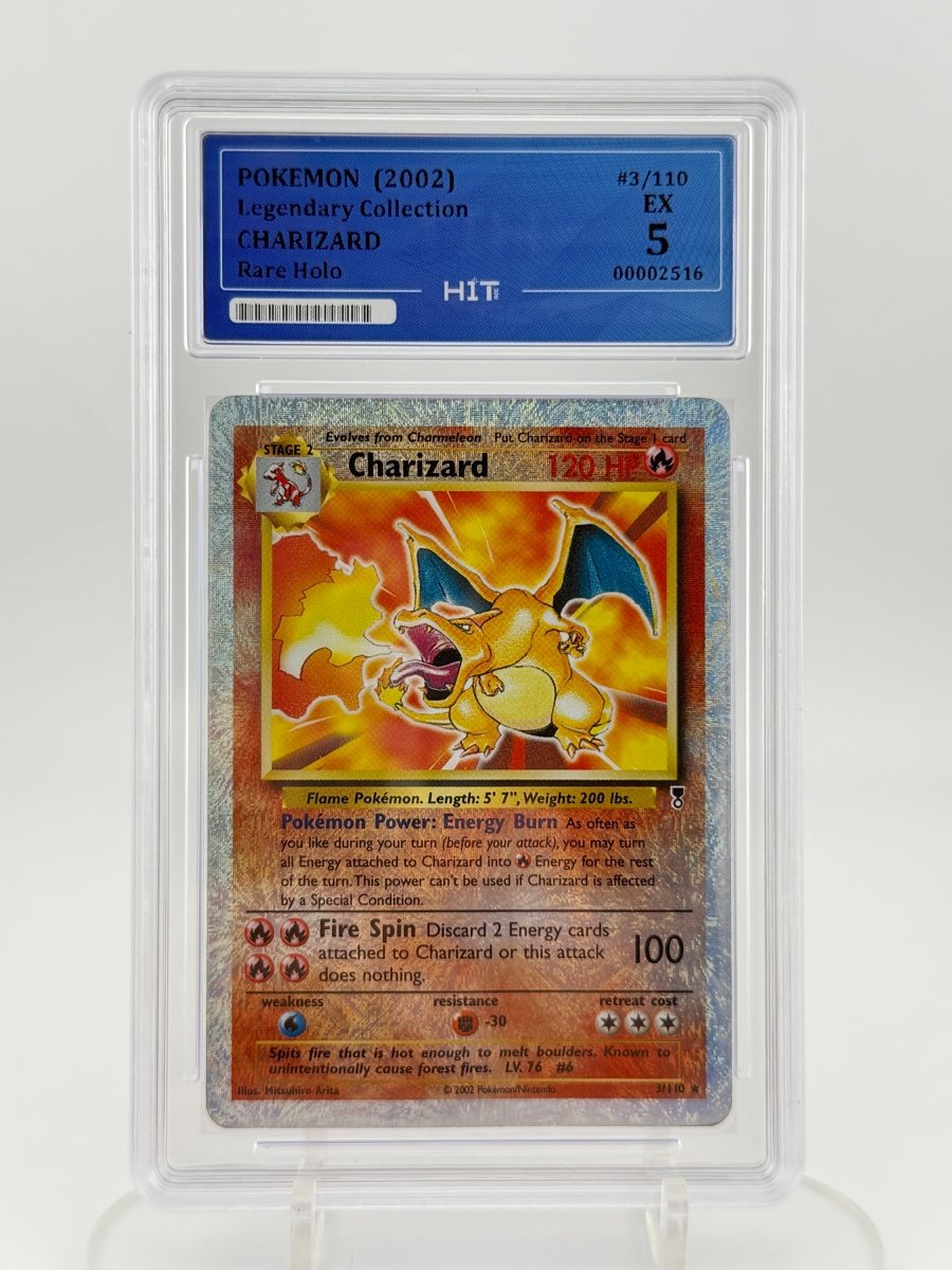 Pokemon Charizard Legendary Coll. Reverse Holo Rare 3 HIT 5 by ICONTCG on MYNTED
