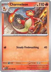 Pokemon - Charmeleon - ME02: Phantasmal Flames (PFL) by TCGDON on MYNTED