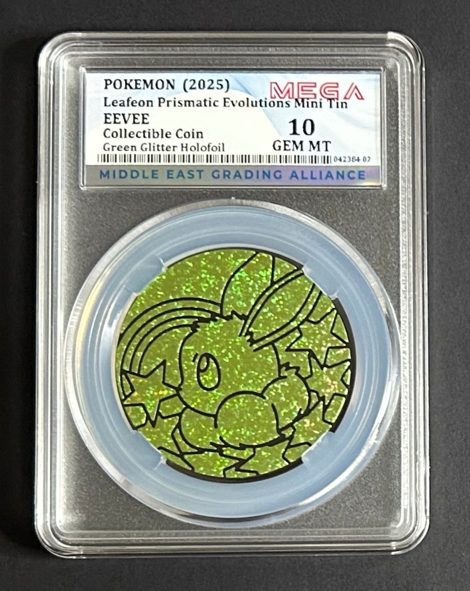 POKEMON Collectible Coin EEVEE by MEGA on MYNTED