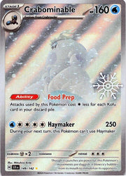 Pokemon - Crabominable - 149/142 (Holiday Calendar) - Miscellaneous Cards & Products (MCAP) by TCGDON on MYNTED