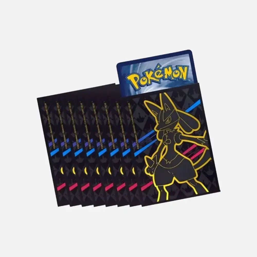 Pokemon: Crown Zenith ETB Card Sleeves - Lucario (65 - Pack) by The Cardboard Grind on MYNTED
