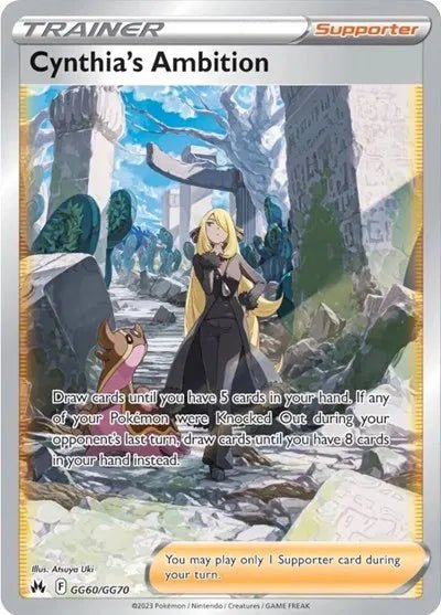 Pokemon Cynthia's Ambition Ultra Rare GG60/GG70 by Trucial Coast Games on MYNTED