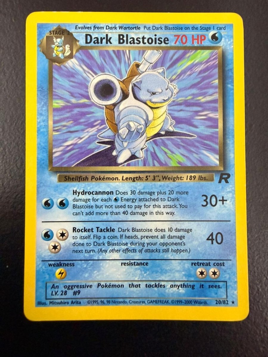 Pokemon Dark Blastoise (20) Rare 20 by Trucial Coast Games on MYNTED