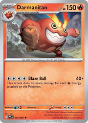 Pokemon - Darmanitan - ME02: Phantasmal Flames (PFL) by TCGDON on MYNTED